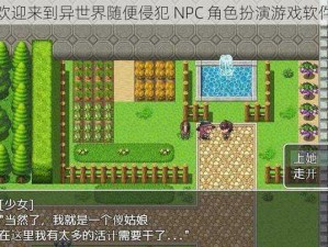 欢迎来到异世界随便侵犯 NPC 角色扮演游戏软件