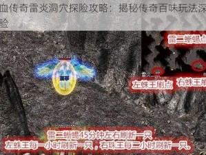 热血传奇雷炎洞穴探险攻略：揭秘传奇百味玩法深度体验