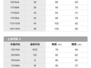 2023 年最新国产尺码与欧洲尺码表，助力精准选购