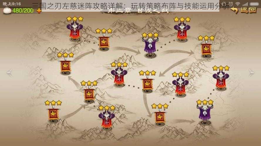 三国之刃左慈迷阵攻略详解：玩转策略布阵与技能运用分析