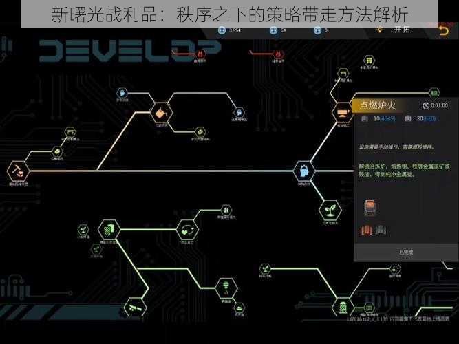 新曙光战利品：秩序之下的策略带走方法解析