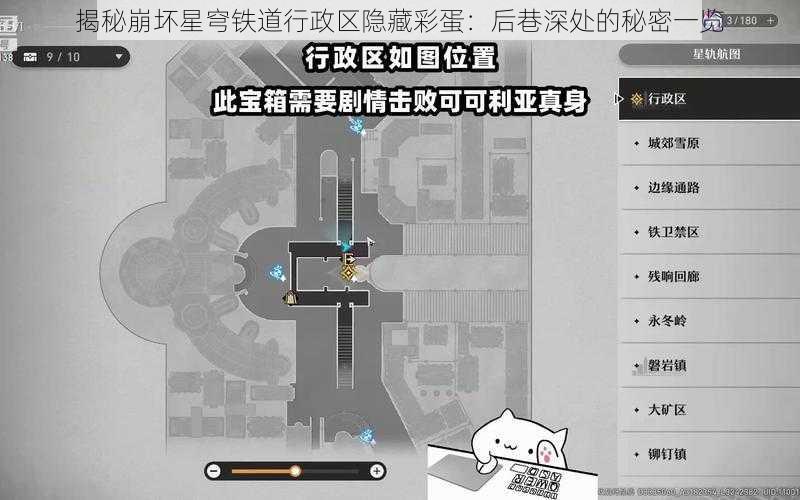 揭秘崩坏星穹铁道行政区隐藏彩蛋：后巷深处的秘密一览